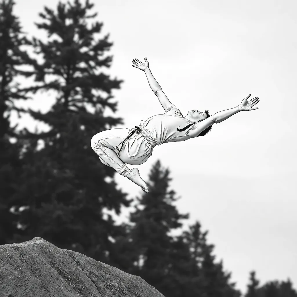 a soyjak mid backflip