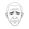 wojak meme : crying Obama