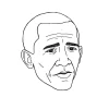 wojak meme : surprise Obama