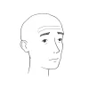 wojak meme : a glass man