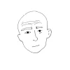 wojak meme : a pointing man