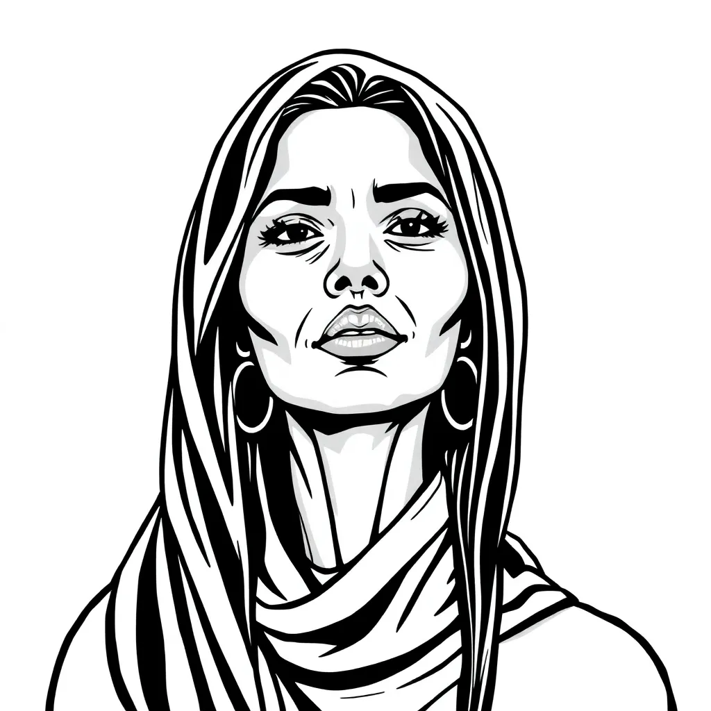 Mulher barriguda  de biquíni loira