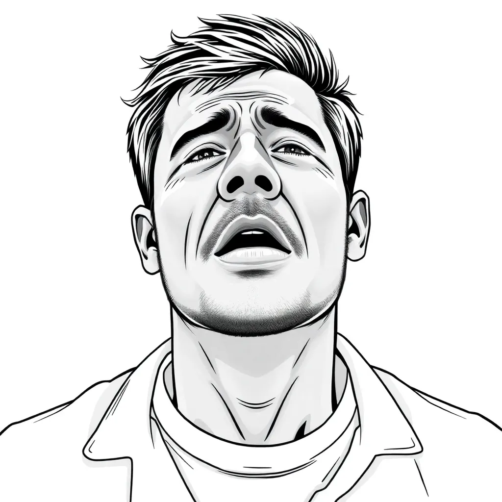 A man crying about fulls