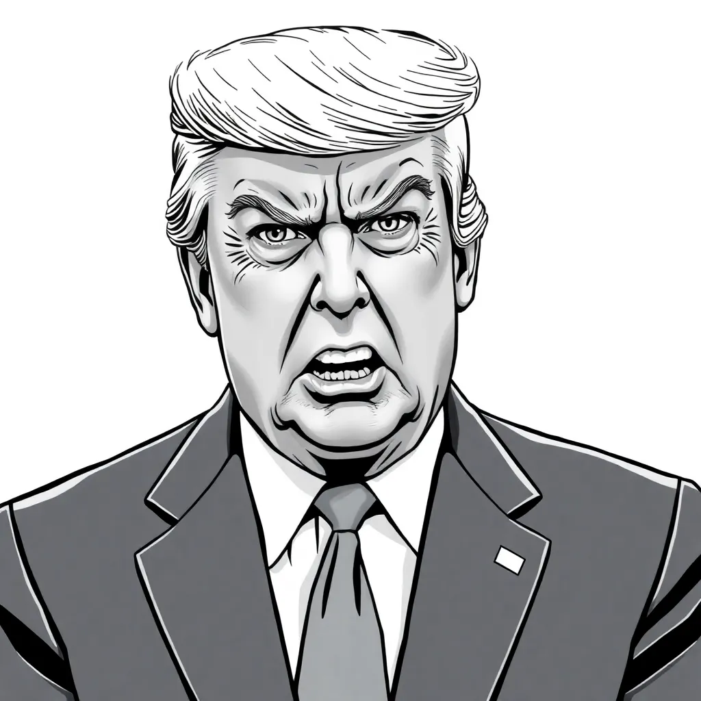 angry Trump