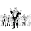 wojak meme : Trump is dancing