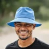 wojak meme : a smiling man wearing blue hat