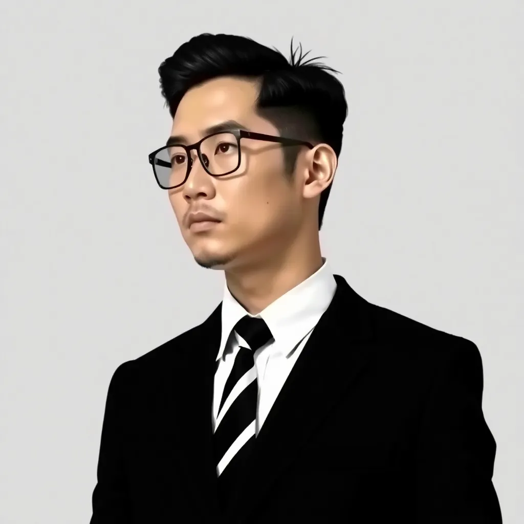 wojak meme : A Wojak Man with Black Hugo Boss Uniform