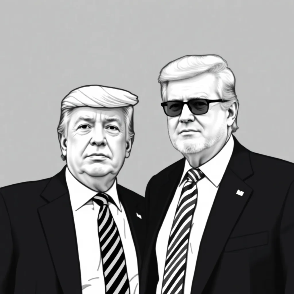 wojak meme : Trump standing next to Zorhan Mamdani