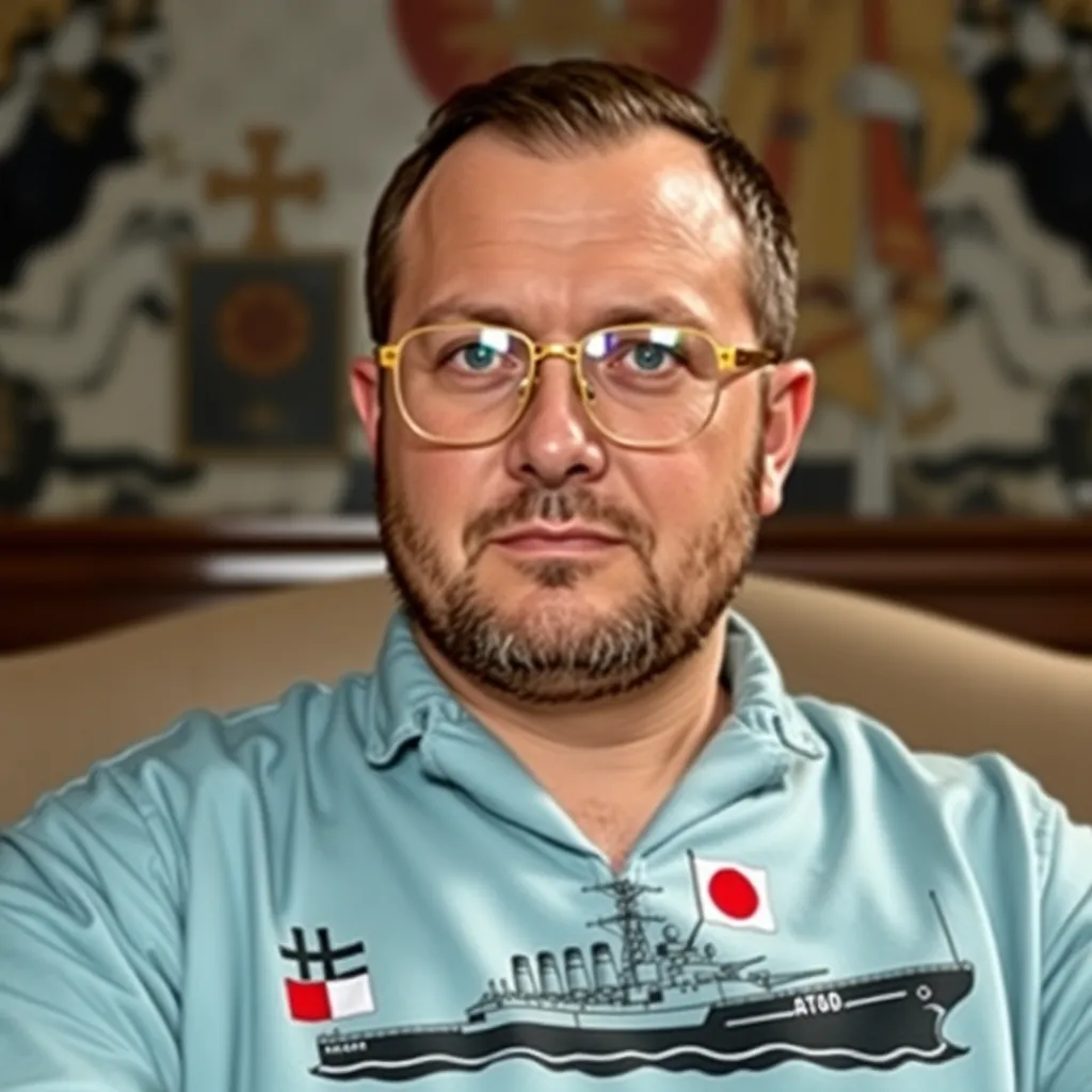 Nestor Petrov, Christian Democrat, Civic Nationalist, Green Nationalist, Moderate Eco-Fascist, Orthodox, Russian-Uzbek, wears gold-rimmed glasses, loves Japan/South Korea/Taiwan, jokes about Pol Pot, dreams of a Japanese/Korean girlfriend/wife, wants to visit Japan, Supports Wagner PMC, has a dakimakura with the heavy cruiser Atago from Azur Lane