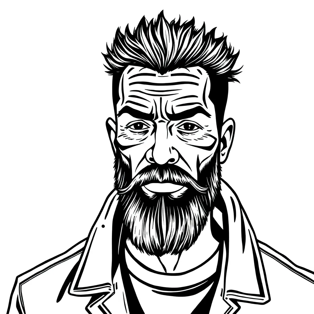 Un homme chauve Wojak