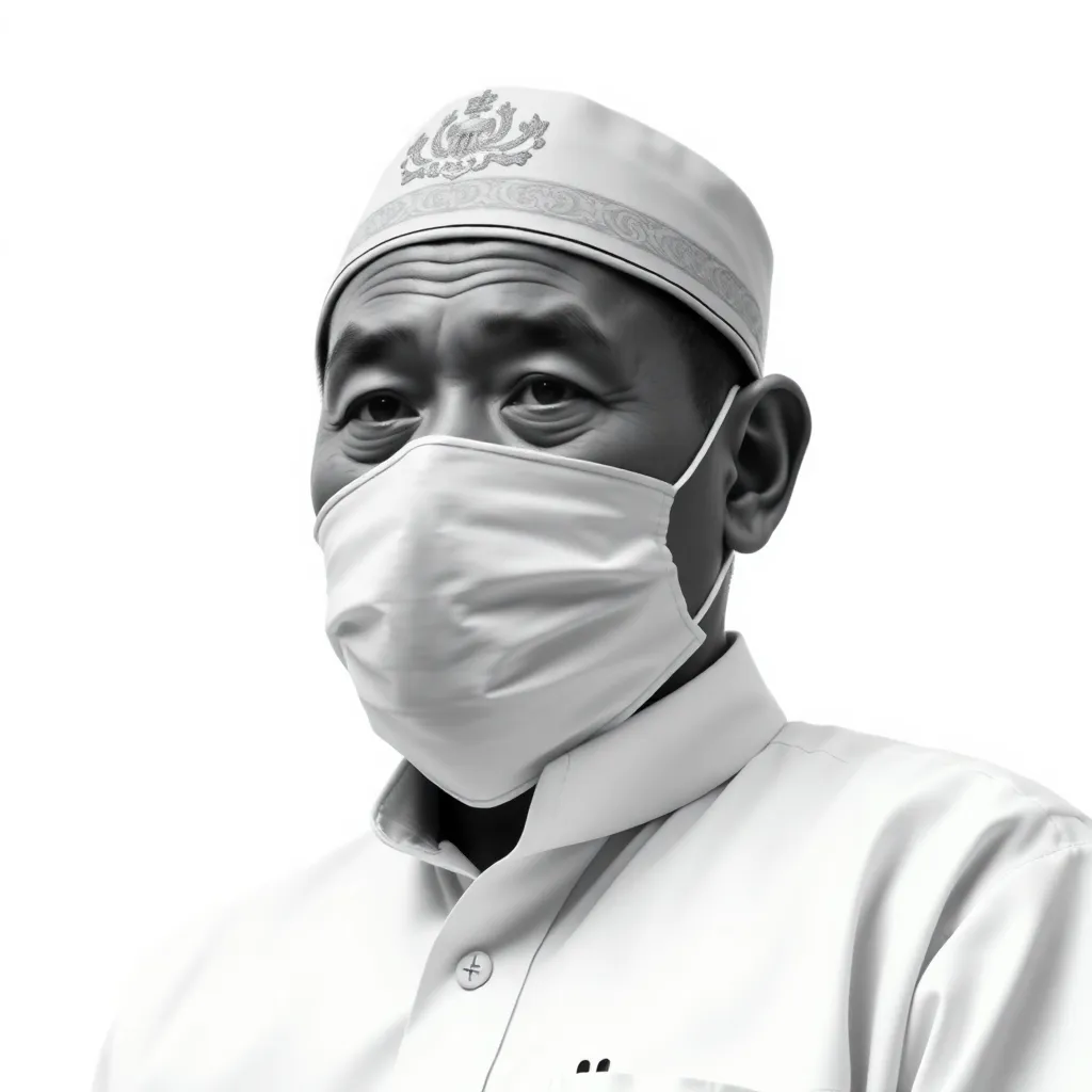 Filipino corrupt politician wearing barong